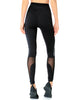 Love Your Body by Heather French Henry Energique Athletic Leggings With Reflective Strips and Mesh Panels