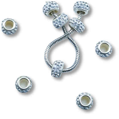 White Christmas Inspired Classic Christmas Charm Bracelet
