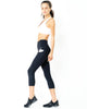 Love Your Body High-Waisted Capri Leggings With Hip Pockets