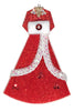 Rosemary Clooney Museum Red Dress Christmas Ornament
