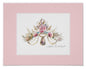 Sea Princess Crown Print with Pink Border by Heather French Henry - FREE SHIPPING