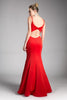 Sassy Jersey Cut-Out Gown